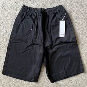 NWT Uniqlo U x Lemaire Black Cotton Jersey Shorts Size S